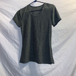 grey active shirt